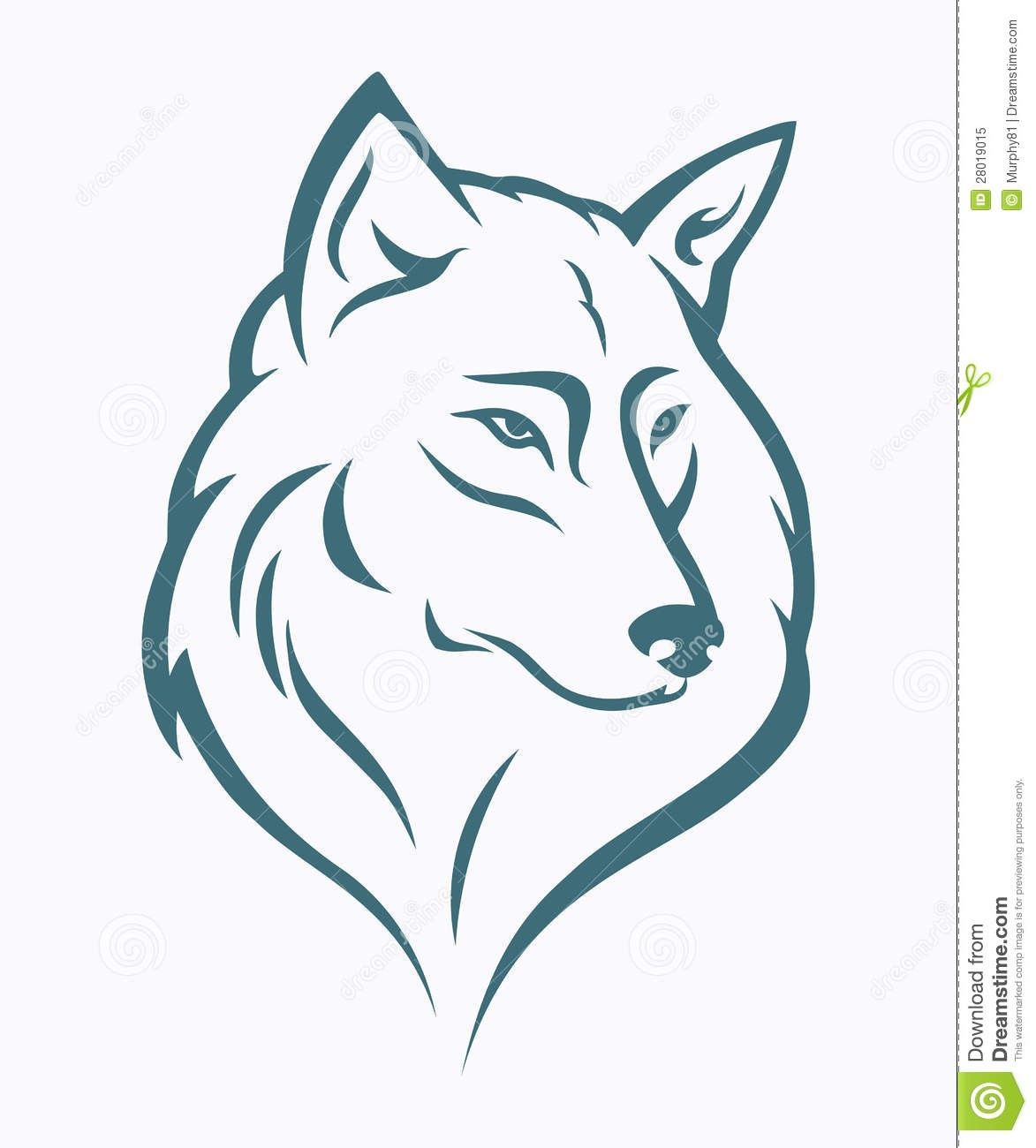 Dessin De Tete De Loup – Inspiration De Décoration serapportantà Tête