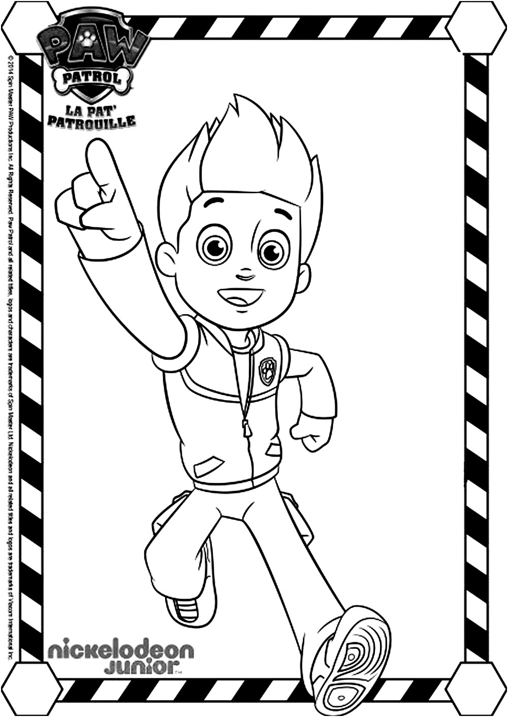 14 Propre Chase Pat Patrouille Coloriage Collection - COLORIAGE