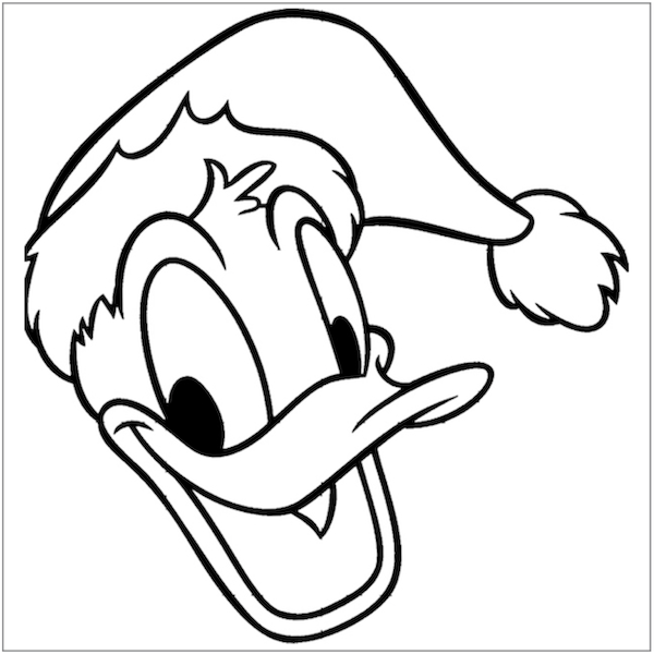 Dessin Donald Duck #30454 (Dessins Animés) à colorier – Coloriages à