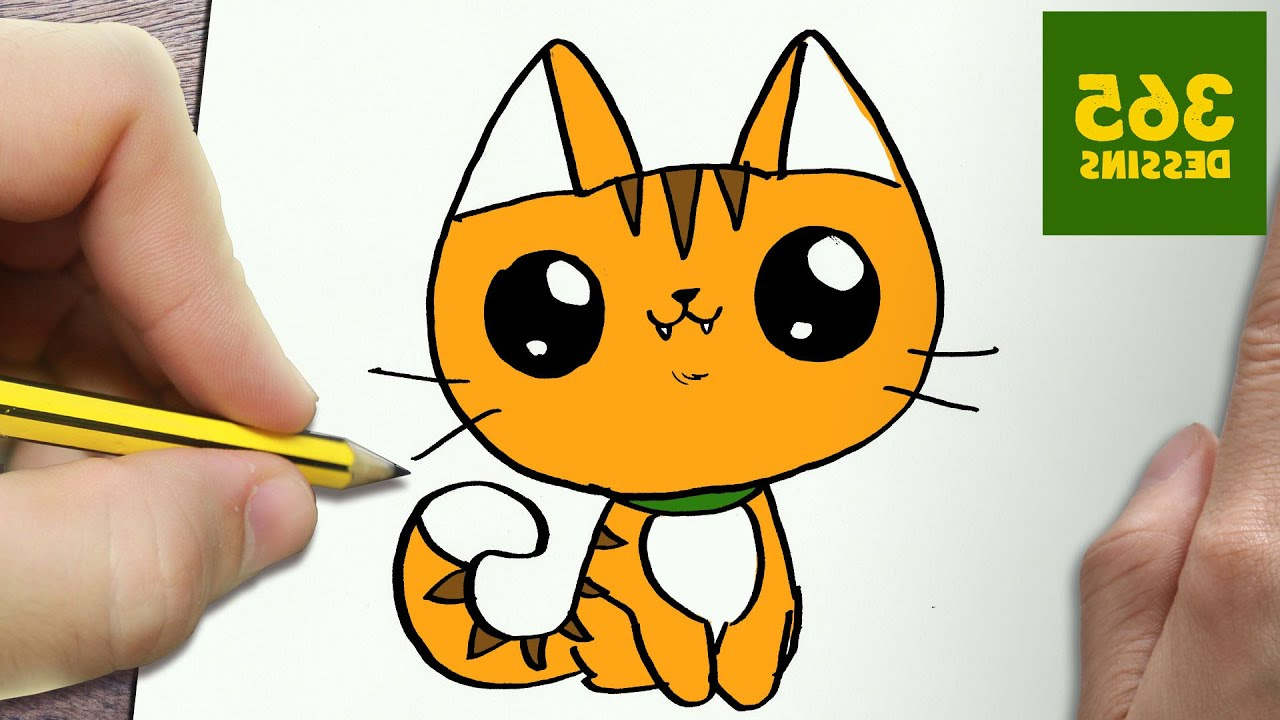 13 Beau De Dessin De Chat Trop Mignon Photos - Coloriage