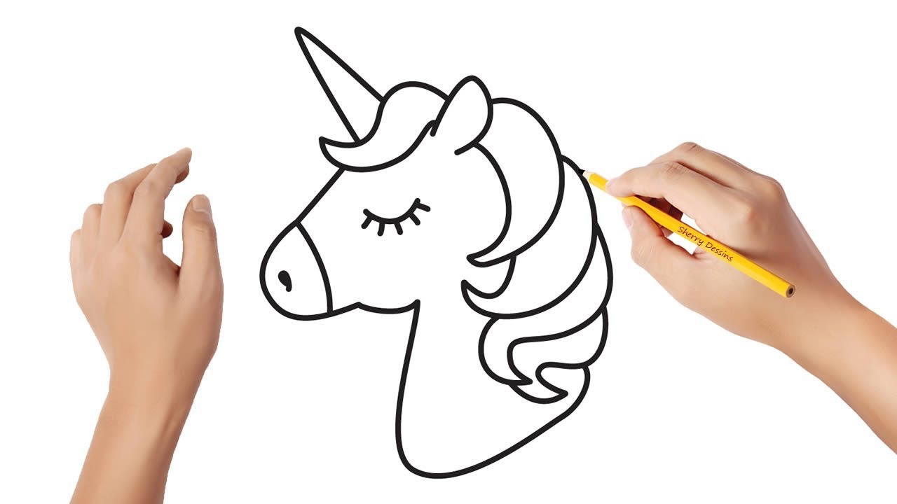 Comment dessiner une licorne - YouTube